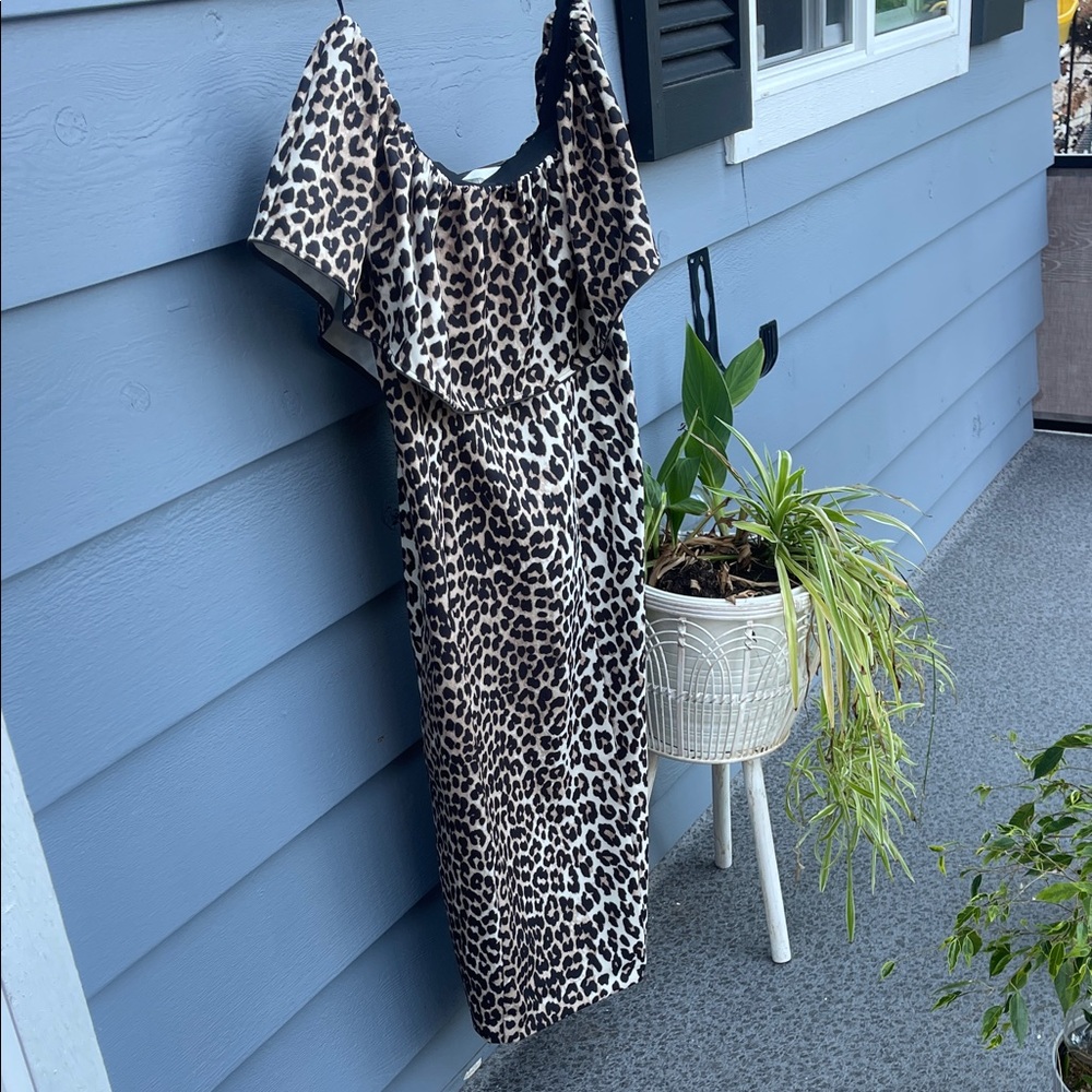 Leopard Print Dress